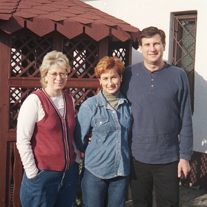 Julie with Gosia & Leszek Mocha