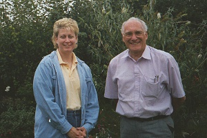 Julie with Pastor Eddie Rowlands