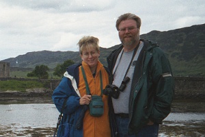 Julie & John near Dornie, Scotland