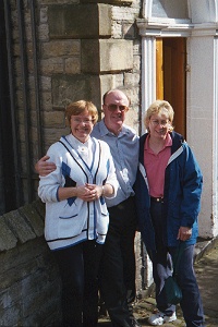 Julie with Pastors Roy & Brenda Taylor