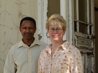 Dr. Daniel Eddie invited Julie to train his evangelist team.