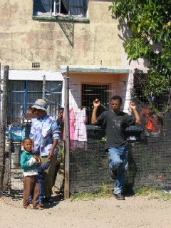 People came out of their houses to listen to the gospel.